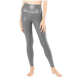 Beyond Yoga Twinkle‎ High Waist Midi Legging Stone Gray Gunmetal TwinkleTW3243 S